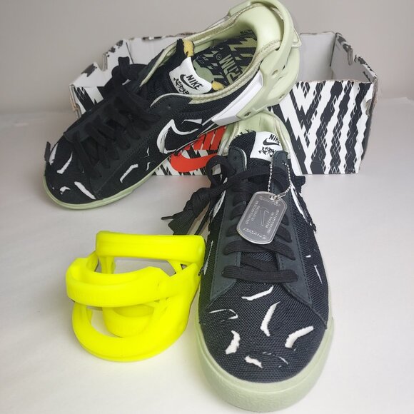 Nike Blazer x Acronym Low in black and Olive. - Picture 2 of 7